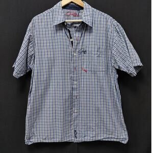 Shady Ltd. embroidery Shady Ltd. 100% Cotton Blue Gray Size L